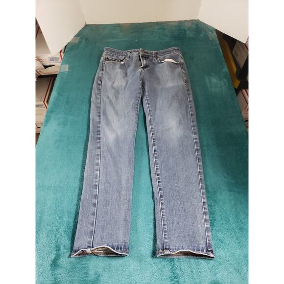 American Eagle Jeans Size 29x30 Mens Blue Pants Denim Stretch Mid Rise Skinny - Picture 1 of 14
